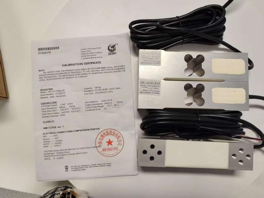 Sensore di cella di carico di marca Zemic L6E-100kg per bilanci di piattaforme da banco da 30x30cm -50kg