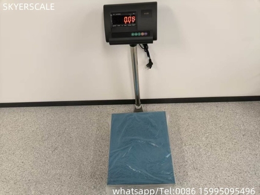 Piattaforma di classe industriale in acciaio al carbonio, a scala di 500 kg con piastra di copertura in acciaio inossidabile, fabbrica di esportazione diretta