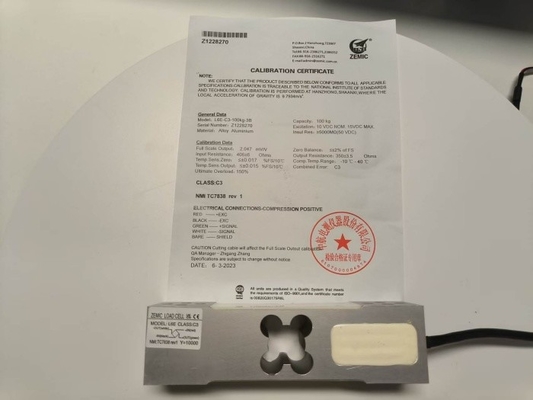 Zemic L6E 100 kg Cella di carico sensore per 35x45cm