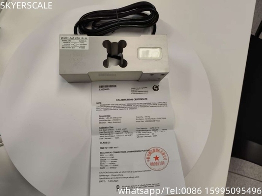 L6G 500kg Celle di sensori di carico Zemic Marca per piattaforme di pesatura industriali