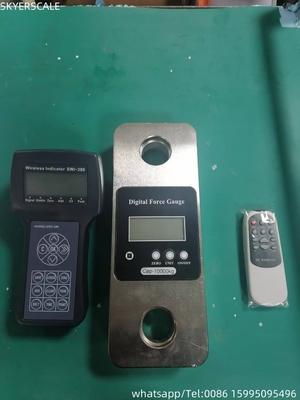 Tensione wireless Cella di carico gru Scale pendenti 10000kg In fabbrica di porto marittimo