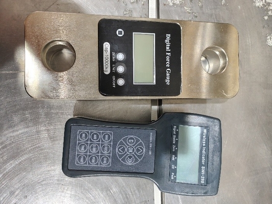 Tensione wireless Cella di carico gru Scale pendenti 10000kg In fabbrica di porto marittimo