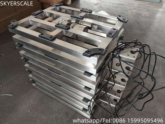 304 Scaletta da banco in acciaio inossidabile Scaletta di piattaforma di pesatura Capacità 300 kg
