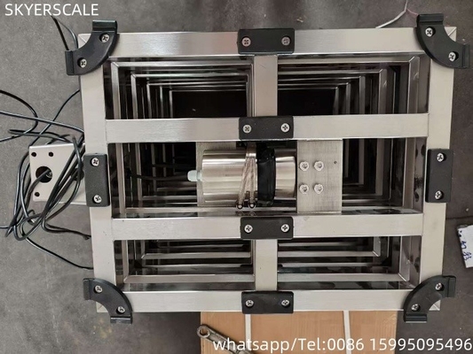 304 Scaletta da banco in acciaio inossidabile Scaletta di piattaforma di pesatura Capacità 300 kg