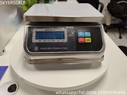 Scala di pesatura digitale elettronica IP68 Serie D6 15 kg