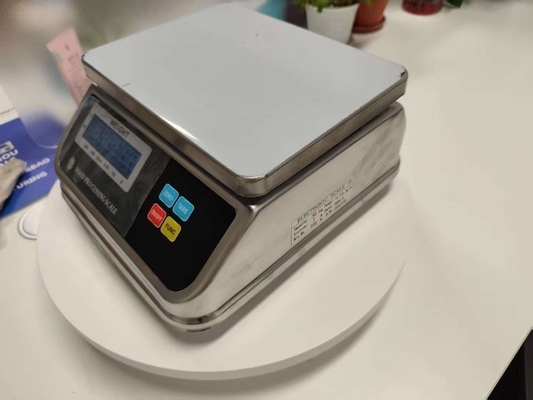 15 kg di acciaio inossidabile scala elettronica di peso digitale impermeabile IP68