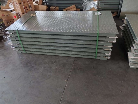 Piattaforma di acciaio tenero 0,8mx1,2m Pesatura pesante 3 tonnellate Pesatura industriale