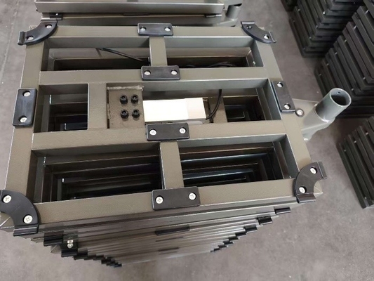 Piattaforma compatta in acciaio leggero da 300 kg con display LED di peso elevato