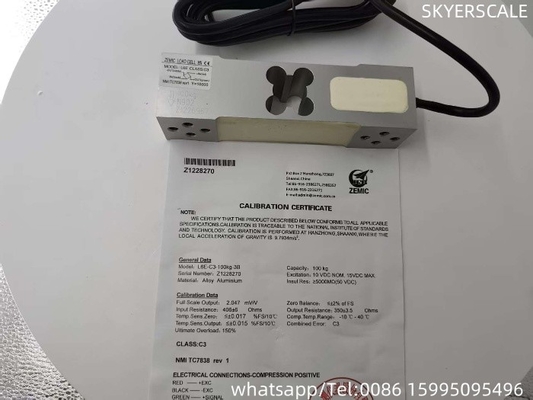 Zemic L6E 100 kg OIML omologato per la pesatura su banco