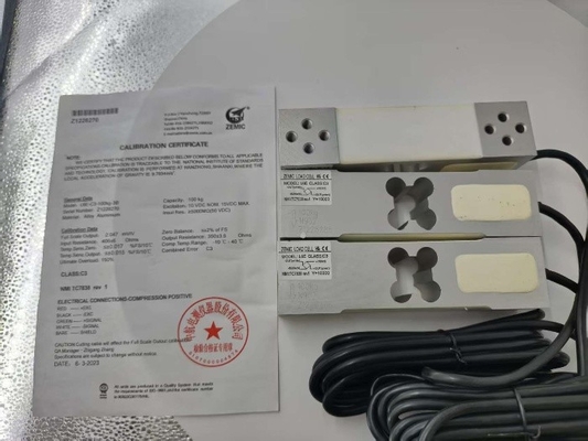 Certificato OIML Zemic L6E 100 kg per la bilancia digitale
