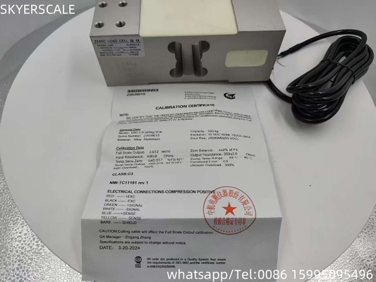 Zemic L6G Sensore di pesatura da 500 kg Scala elettronica Scala di imballaggio