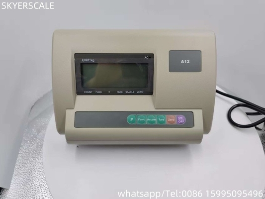 Indicatore elettronico della bilancia XK3190 A12 Indicatore di pesatura LCD