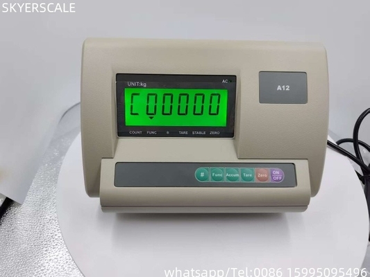 Indicatore elettronico della bilancia XK3190 A12 Indicatore di pesatura LCD
