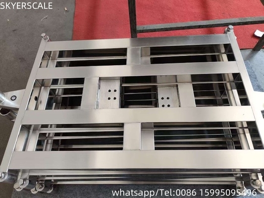600 kg di altezza di precisione di peso della panchina impermeabile in acciaio inossidabile con indicatore LED