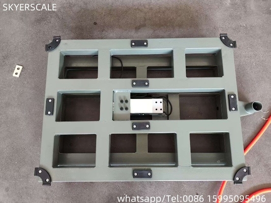 60x60cm 300kg Scala portatile di banco Pesare Scala di piattaforma in acciaio al carbonio