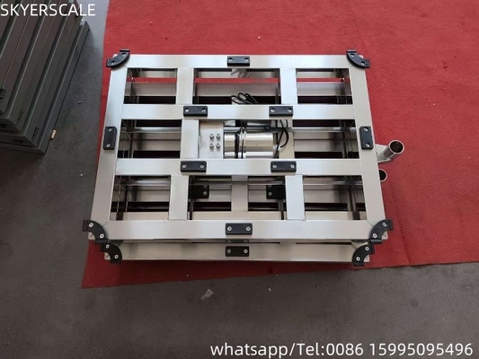 600 kg di altezza di precisione di peso della panchina impermeabile in acciaio inossidabile con indicatore LED