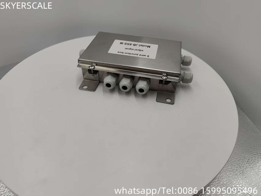 In acciaio inossidabile 8 linea regolare segnale somma box collegare 8pcs Cella di carico per le scale del camion