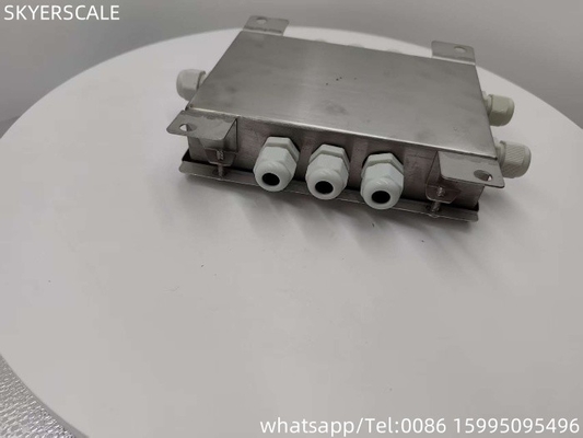 Peso 8 fili inossidabile standard industriale analogo regolare segnale cassetta di giunzione per camion bilanci 3x18m