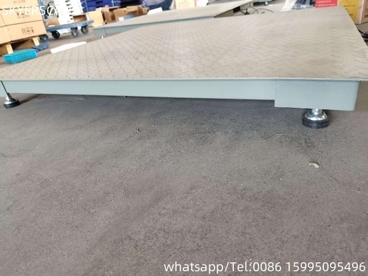 1.2x2m 3t Digital Industrial Carbon Steel Platform Scale per pavimento