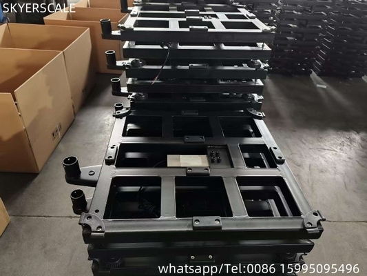 Acciaio leggero 450x450mm 500kg Pesantezza Scala con Zemic L6G 600kg Cella di carico