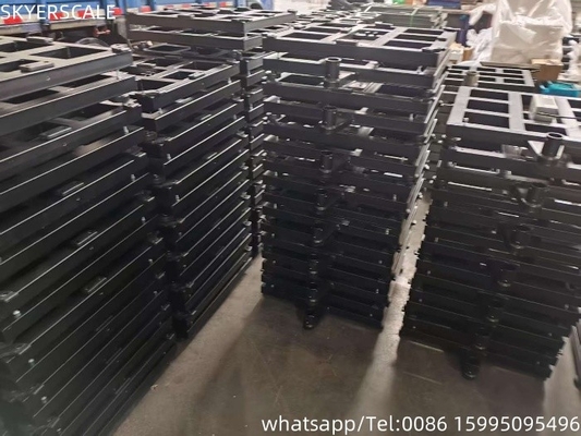 Acciaio leggero 450x450mm 500kg Pesantezza Scala con Zemic L6G 600kg Cella di carico