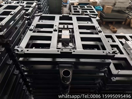 Acciaio leggero 450x450mm 500kg Pesantezza Scala con Zemic L6G 600kg Cella di carico