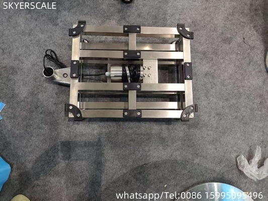 Fabbrica 304 In acciaio inossidabile 400x500mm 300kg Piattaforma impermeabile IP67 Scala