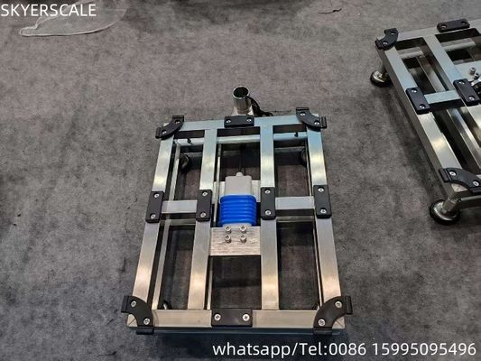 500 kg di acciaio inossidabile 500x600 mm Scala di piattaforma Scale di banco digitale