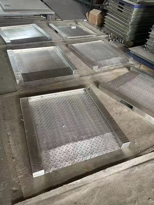 Scala di piattaforma in acciaio inossidabile in acciaio inossidabile 304