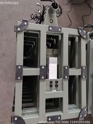 300 x 400 mm Piattaforma di banco elettronico Scala di carbonio Acciaio di sovraccarico Protezione 100kg capacità