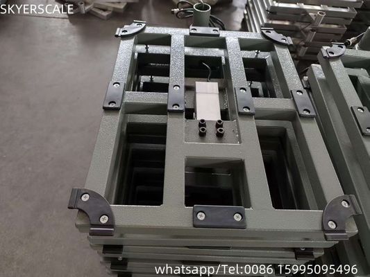 300 x 400 mm Piattaforma di banco elettronico Scala di carbonio Acciaio di sovraccarico Protezione 100kg capacità