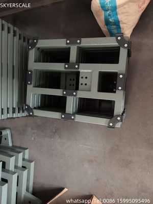 500x600 mm 300 kg Scala di pesatura per piattaforme in cartone di acciaio Scale di pesatura industriale Scale di banco con KELI UDA o zemic L6G load cell