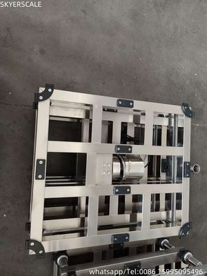 Piattaforma elettronica digitale Scala in acciaio inossidabile impermeabile 500kg Scala di panca Display LCD OEM Personalizzabile