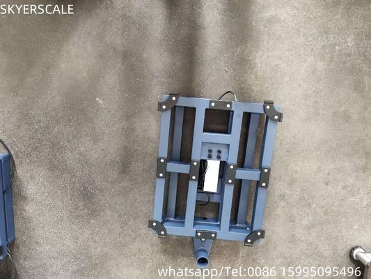 LCD / LED Display Chinese Manufacturing Industry Platform Electronic Scale 500x400mm 60kg With Powder Coated Treatment