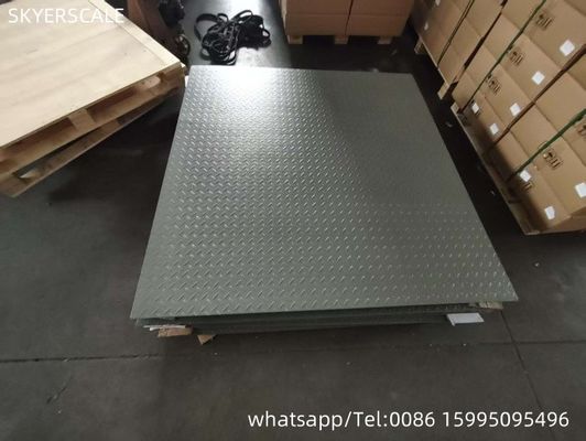 Bilancia elettronica per carichi pesanti 0.8x1.2m 3 tonnellate Bilancia da pavimento per uso industriale