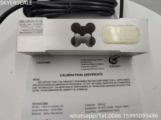 ZEMC Cella di carico L6E3 Legatura di alluminio Scale elettriche sensore di pesatura a singolo punto Sensore di pressione C3 sensore di pesatura 300kg