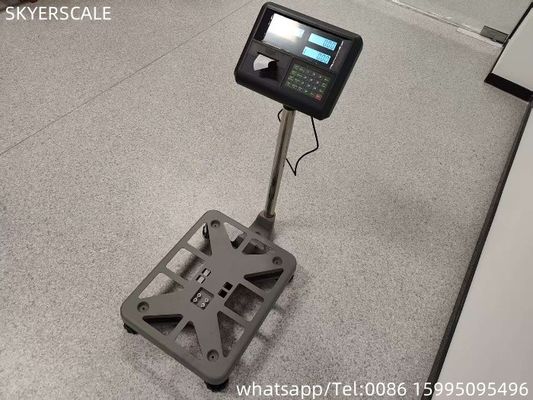 Bilancia da banco con piattaforma in alluminio 500x400mm 150kg