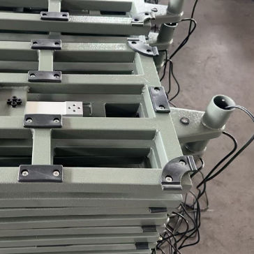 60*80 Digitale elettronico 300kg Carbon Steel Bench Piattaforma postale Scala 100kg 150kg 300kg 500kg