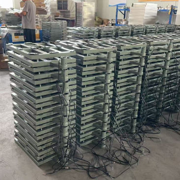 60*80 Digitale elettronico 300kg Carbon Steel Bench Piattaforma postale Scala 100kg 150kg 300kg 500kg