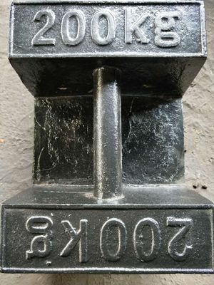 Peso di prova di calibrazione in ghisa