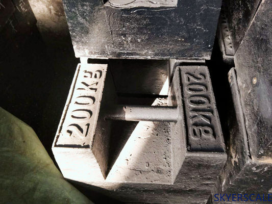 Peso di prova di calibrazione in ghisa