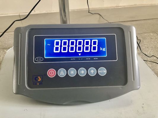 6 - Indicatore di pesatura elettronico dell'esposizione LCD della cifra
