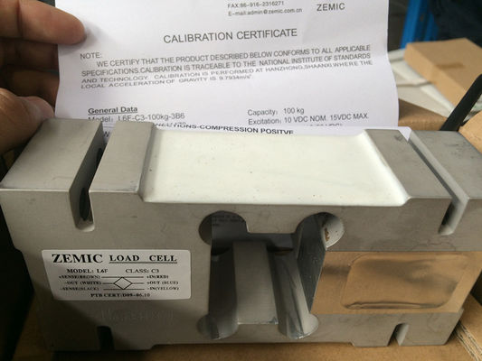 ZEMIC L6F che pesa la cellula di carico per i dispositivi di pesatura elettronici 50kg-2t con approvazione di OIML