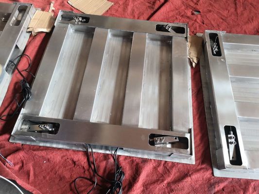 pesa a bilico spazzolata elettronica dell'acciaio inossidabile 3T di 1.5x2m