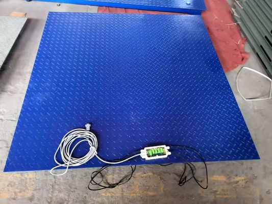 scale del pavimento della piattaforma del acciaio al carbonio 3000kg di 1.5x2m