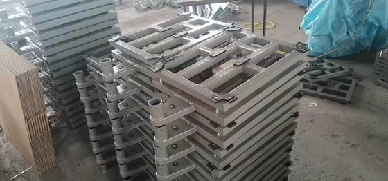 La polvere ha ricoperto le bilancie commerciali di superficie del banco di 1000kg 60x80cm