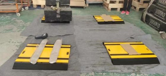 Il sovraccarico del veicolo dell'multi-asse riporta in scala con il basso profilo che l'asse portatile pesa i cuscinetti spinge le scale