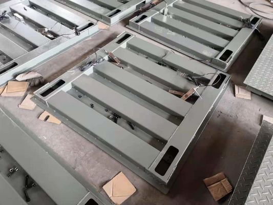Il CE facile installa la scala elettronica del pavimento del magazzino del piatto A12 del controllore del acciaio al carbonio