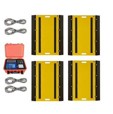 Alta precisione ultrasottile portatile di IP66 30T Axle Scales Weighbridge