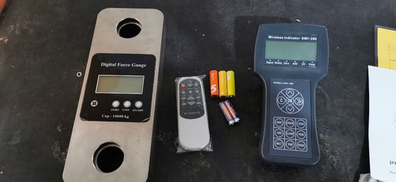 Collegamenti senza fili LCD del carico del dinamometro dell'esposizione 10t 20t 50t 500t